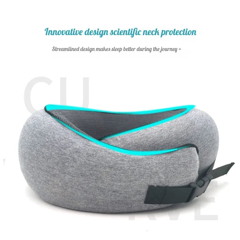 Travel Neck Memory Foam Pillow