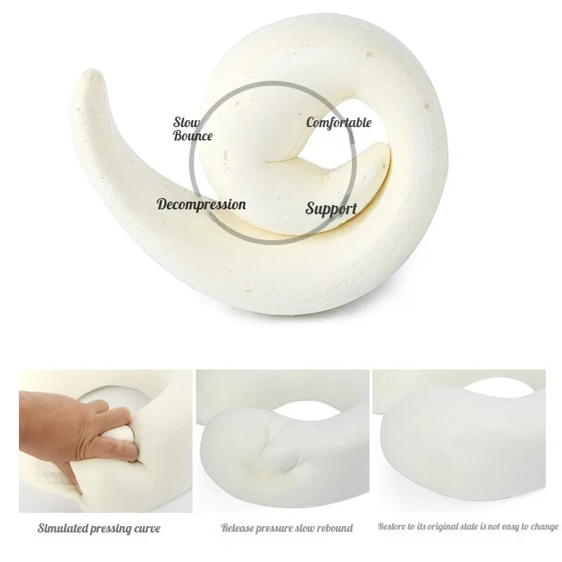 Travel Neck Memory Foam Pillow